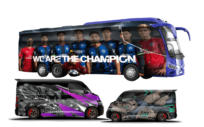 Wrapping mobil advertising Jakarta